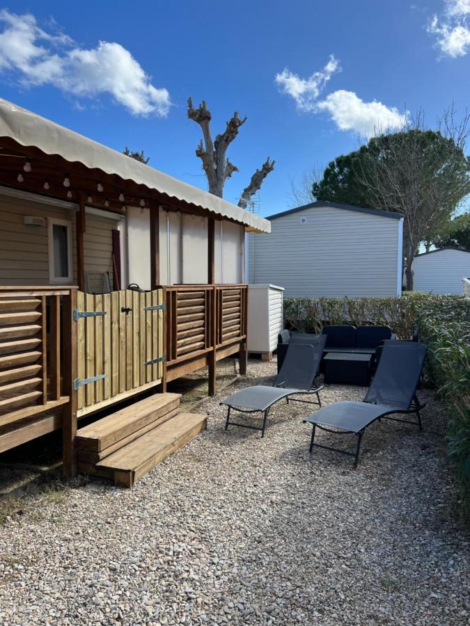 Mobilhome La Carabasse Vias Plage Екстериор снимка