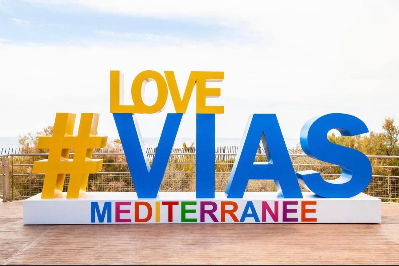 Mobilhome La Carabasse Vias Plage Екстериор снимка