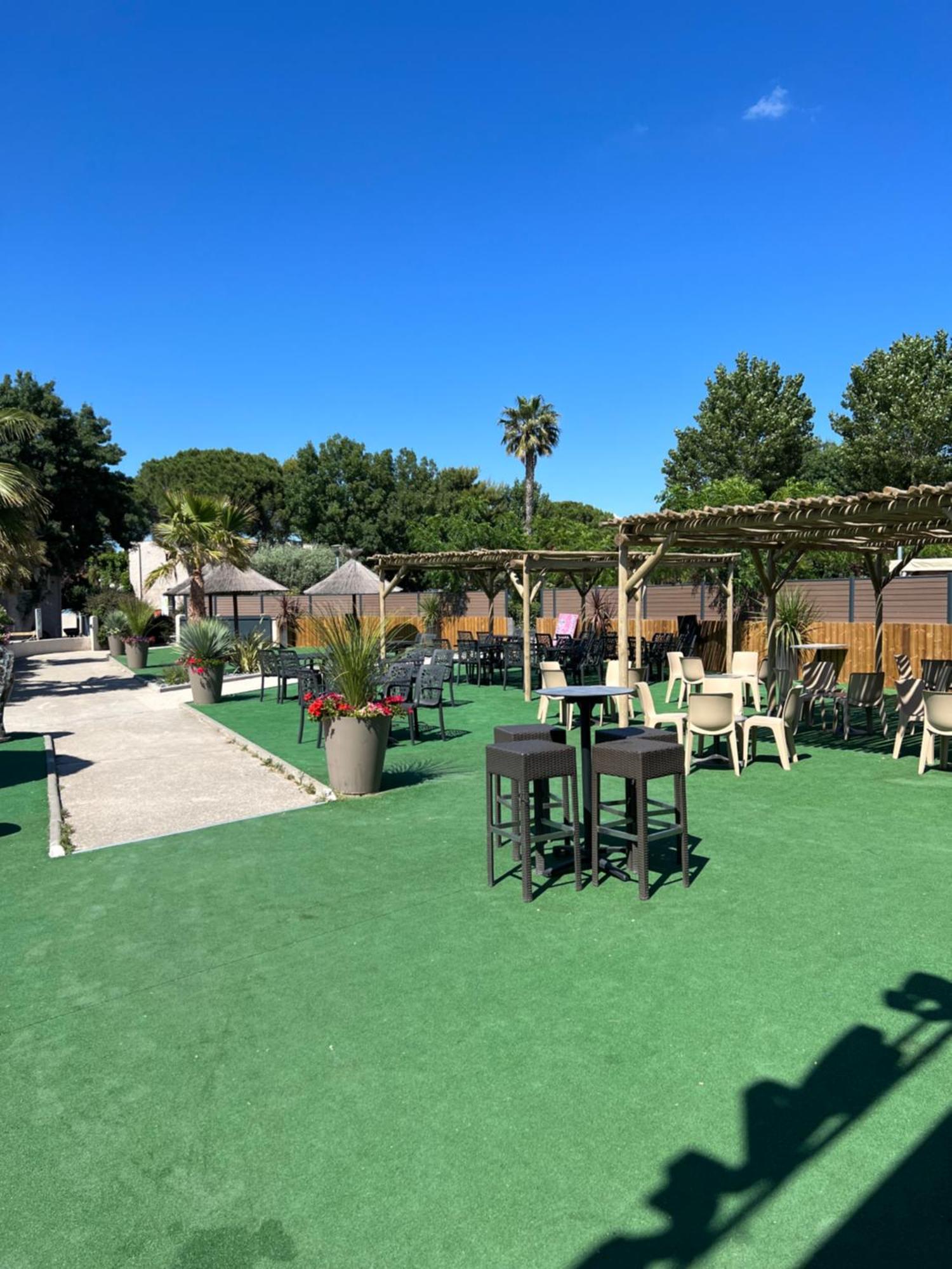 Mobilhome La Carabasse Vias Plage Екстериор снимка