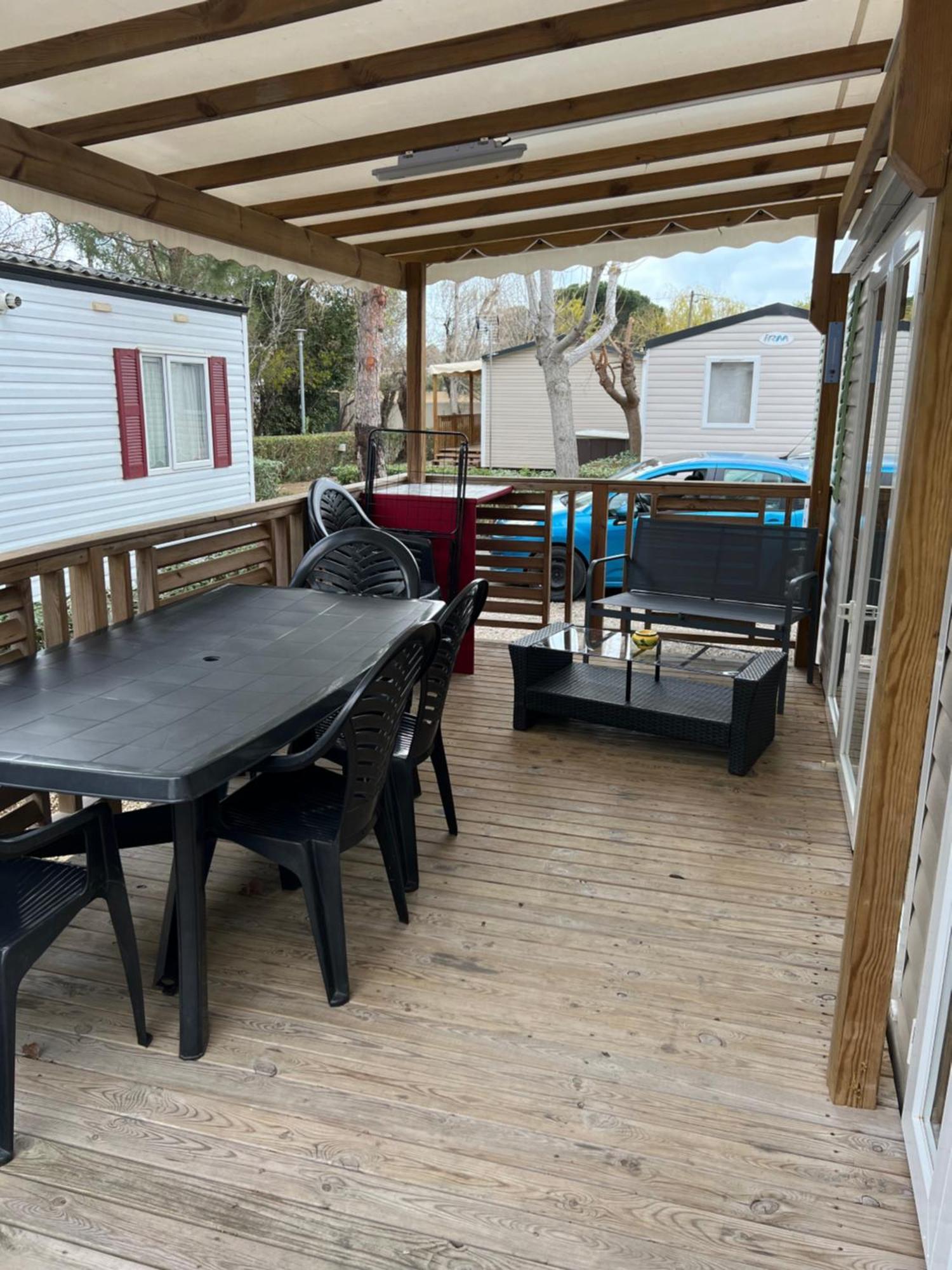 Mobilhome La Carabasse Vias Plage Екстериор снимка
