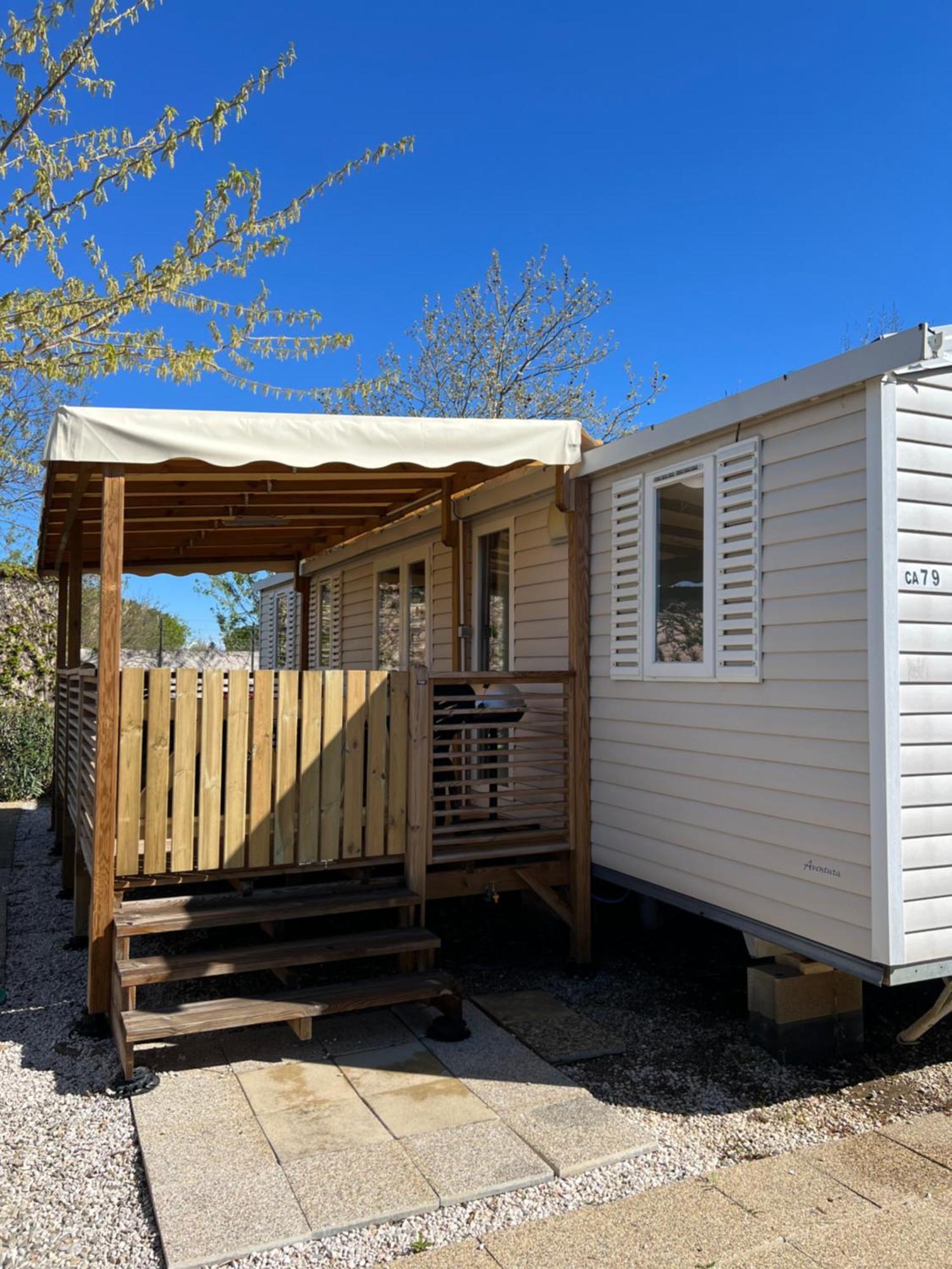 Mobilhome La Carabasse Vias Plage Екстериор снимка